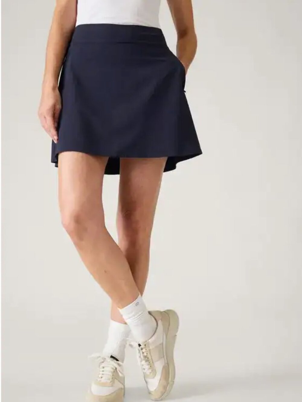 Athleta Brooklyn Heights Skort EUC - 10 - Navy Blue